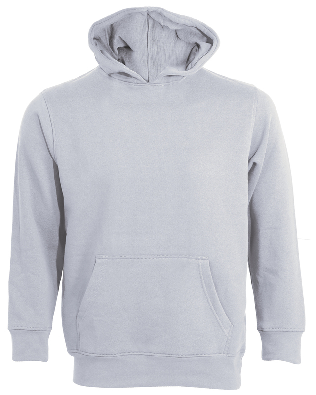 Παιδική φούτερ μπλούζα με κουκούλα 330gsm WHITE